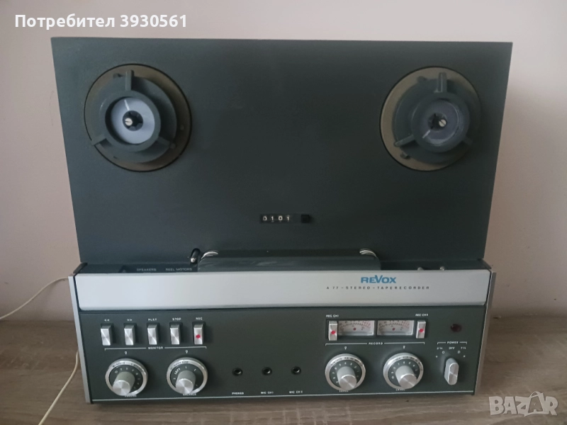 Магнетофон Revox A77 i 26 ролки, снимка 1