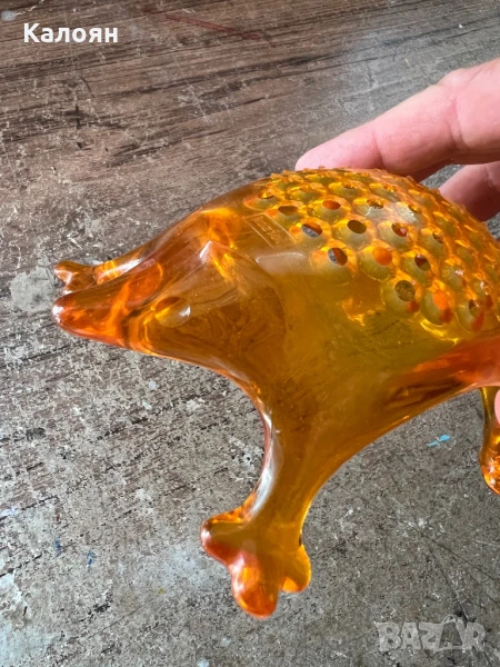 Ренде таралеж дизайнерско пластмасово италианско , снимка 1