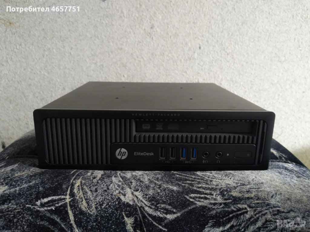 Компютър HP 800 G1 USDT I5-4590S 16GB 256GB SSD , снимка 1