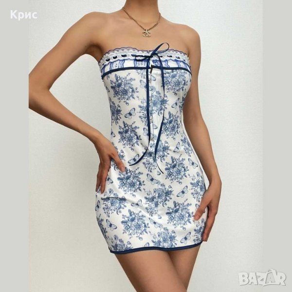 Къса секси рокля размер S, снимка 1