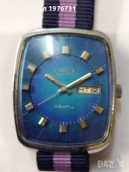 Часовник  ЧАЙКА 3050  Кварц 1979 г. СССР, снимка 1