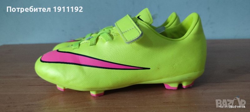 Nike Mercurial. Футболни бутонки. 29.5, снимка 1
