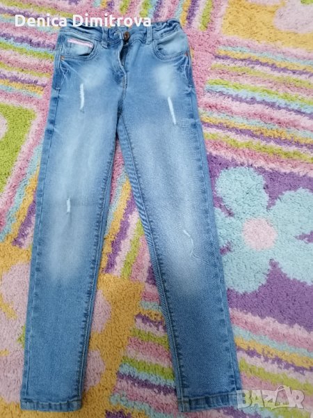 Детски дънки за момиче, снимка 1