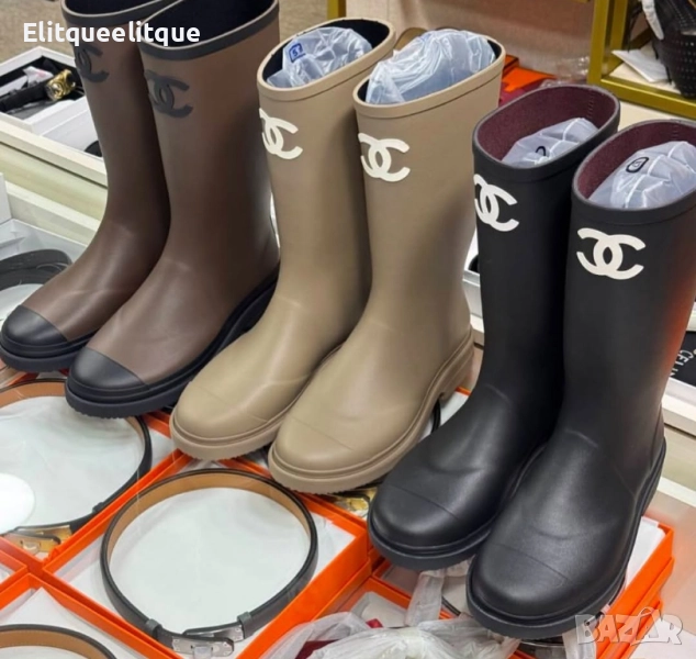 дамски ботуши chanel, снимка 1