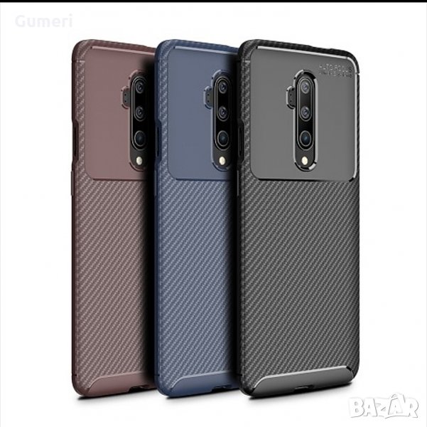 OnePlus 7T Pro Карбонов удароустойчив гръб , снимка 1