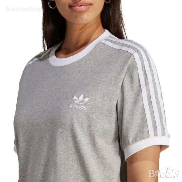 Adidas Women 3 Stripes T Shirt - страхотна дамска тениска КАТО НОВА М, снимка 1