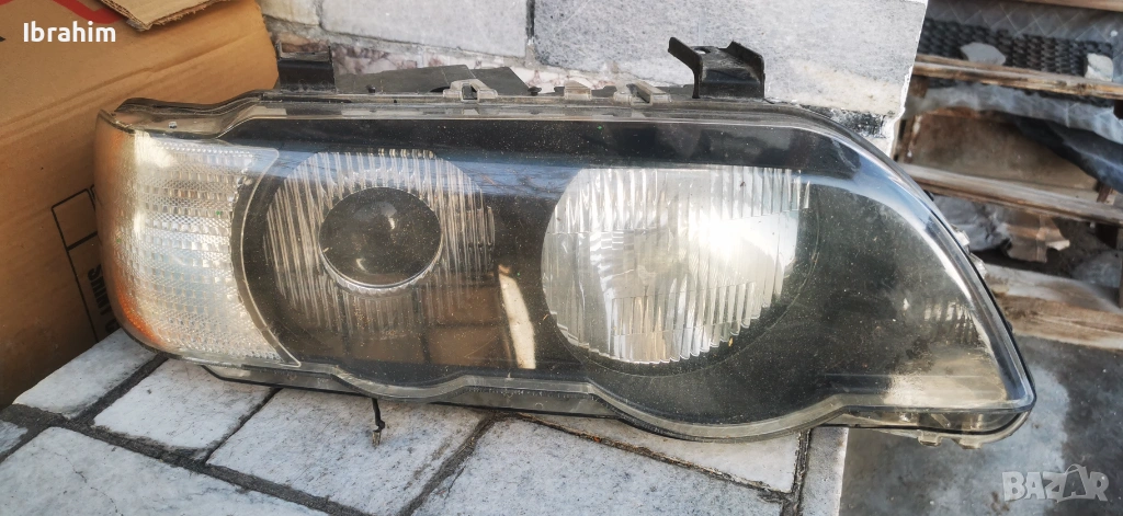 Десен фар за бмв х5 е53 , снимка 1