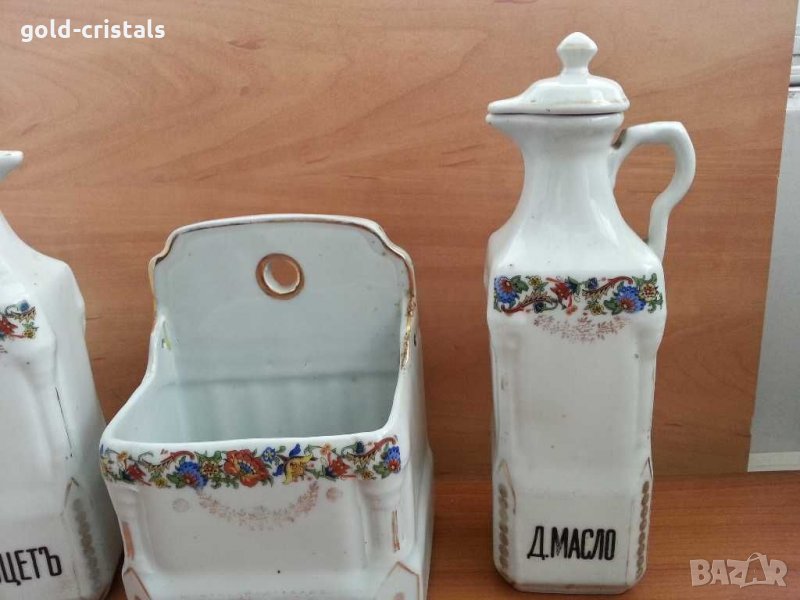 Стар български порцелан за подправки, снимка 1