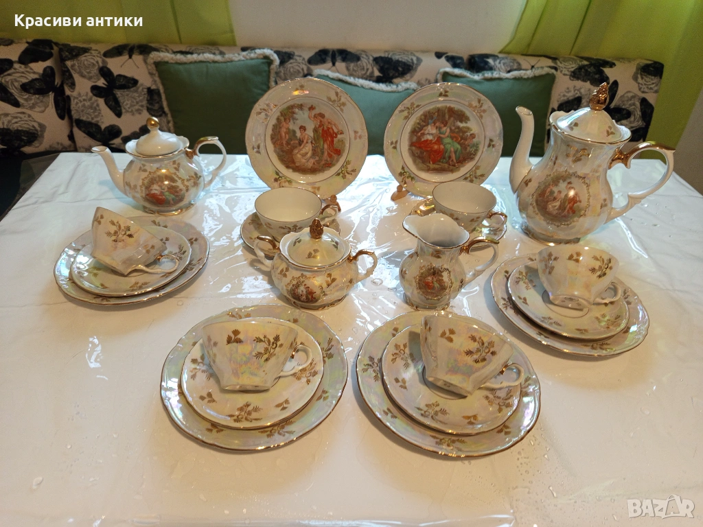 Порцелан, фин костен сервиз"Мадона", снимка 1