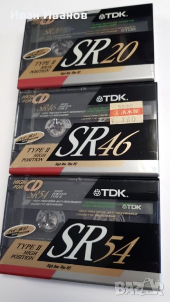 TDK SR хром японски аудиокасети , снимка 1