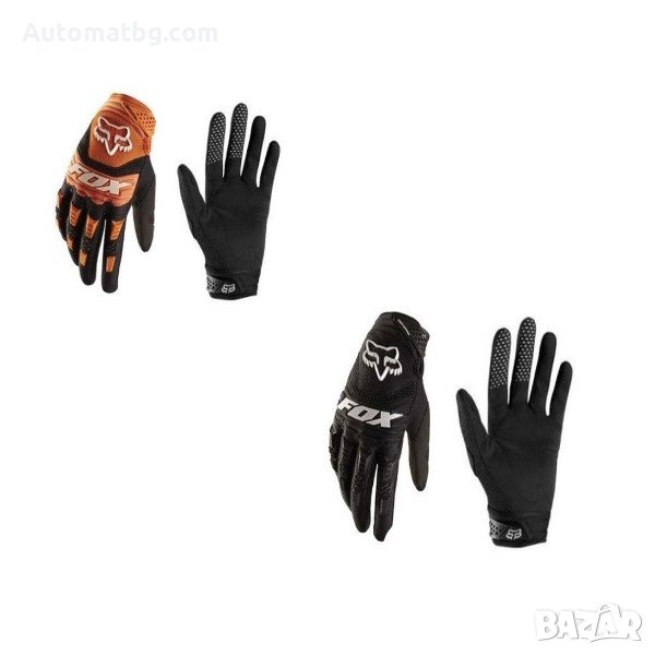 Мото ръкавици Automat, За АТВ, Крос, Текстил, М size, Черни и оранжеви, снимка 1