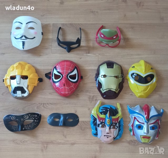 Маски на БъмбълБи и Спайдърмен-4-7-10-14лв, снимка 1