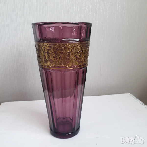 Аметистовата ваза на Лудвиг Мозер , снимка 1