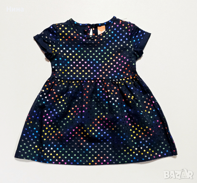Рокля на сърца Koton Baby, снимка 1