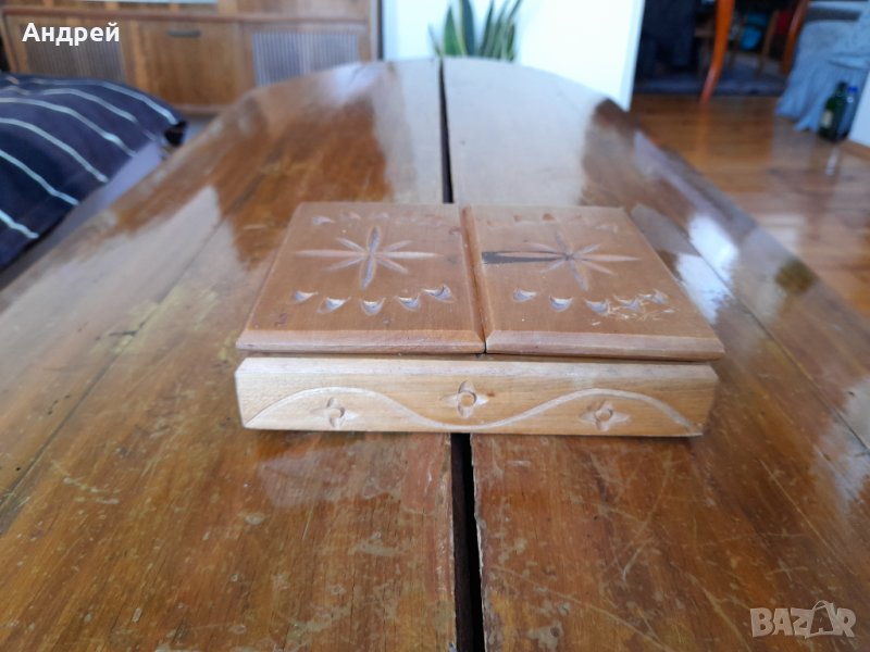 Стара кутия за карти #2, снимка 1