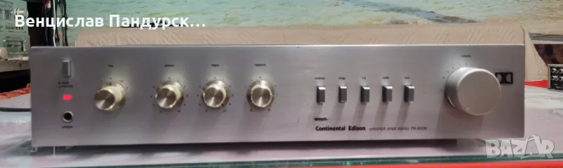 Continental Edison PA 9006 Preamplifier, снимка 1
