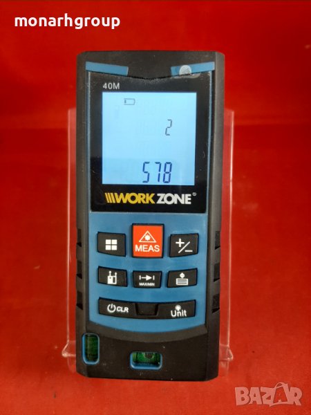 Лазерна рулетка WORK ZONE, снимка 1