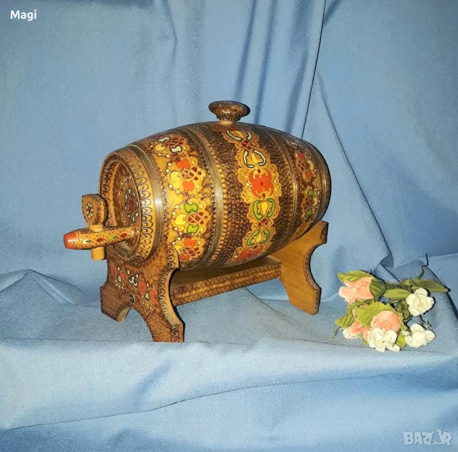 Пирографирано буренце, снимка 1