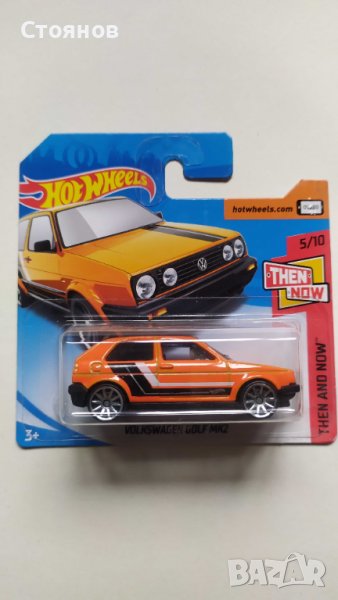 Hot Wheels Volkswagen Golf MK2, снимка 1