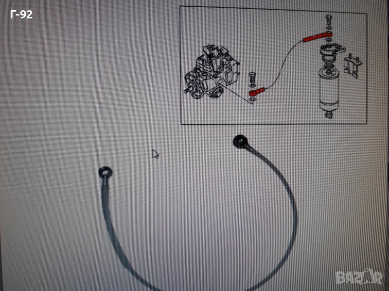 251201217B**NEU**VAG**T2*T3**ТРЪБА ЗА ГОРИВО**, снимка 1