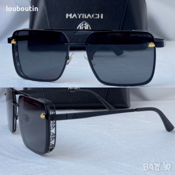 Maybach 2024 мъжки слънчеви очила маска 3 цвята, снимка 1