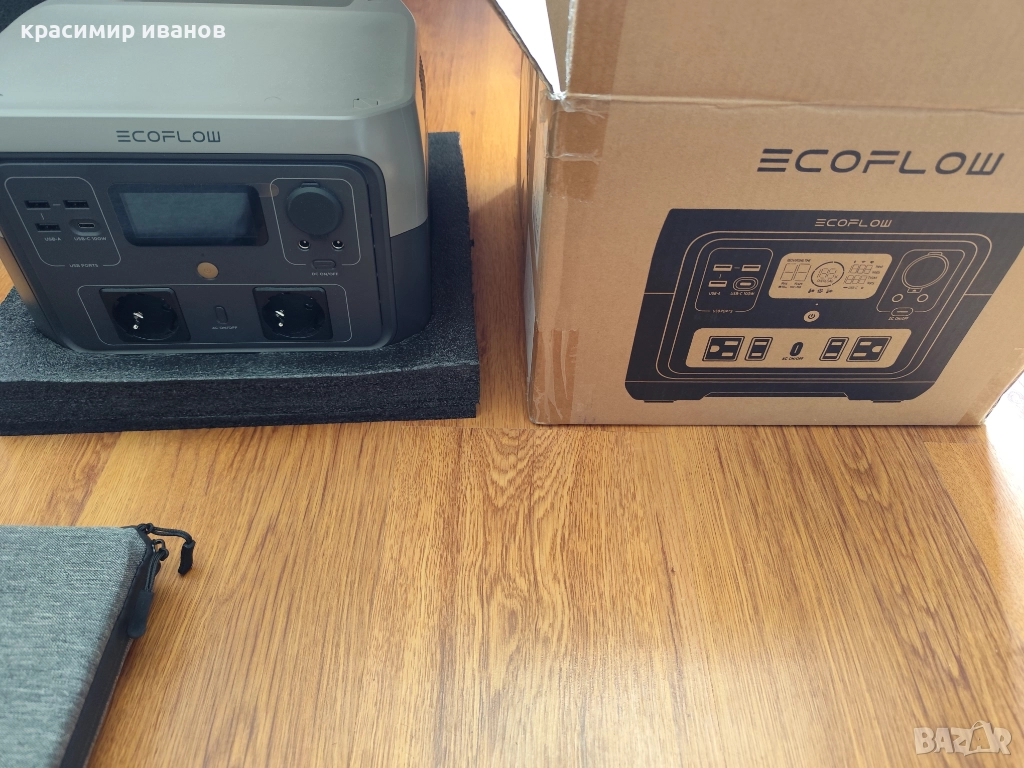 АКУМУЛАТОРНА СОЛАРНА СТАНЦИЯ 500W ECOFLOW RIVER MAX, снимка 1