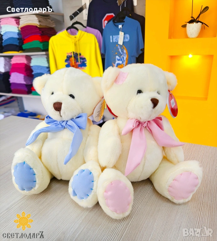 Плюшено мече за бебенце / Персонализирано по ваша идея, снимка 1