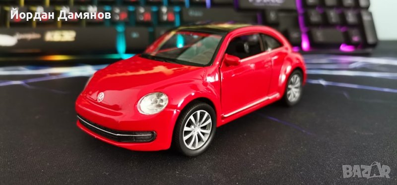 Фолксваген Бийтъл мащаб 1:34, снимка 1