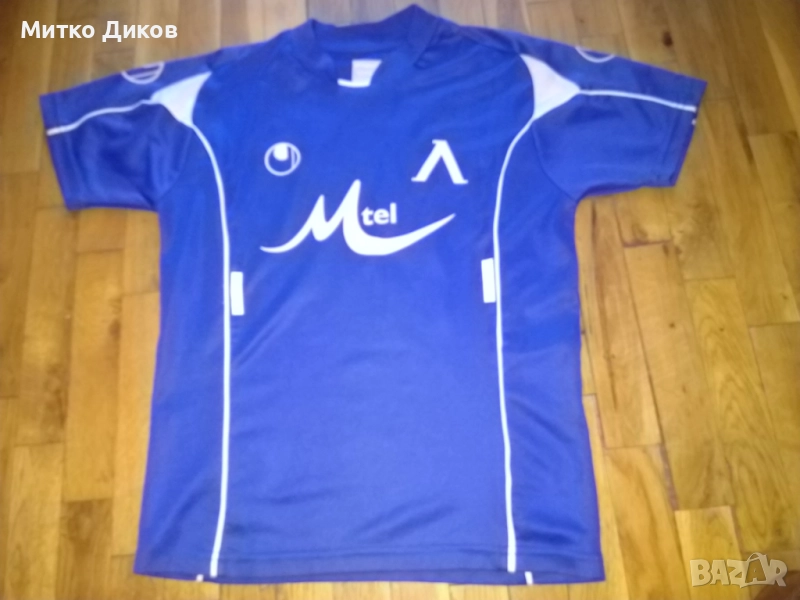 Левски футболна тениска 2007-2008-домакини маркова на Ушлспорт №22 Дарко Тасевски размер ХХХS, снимка 1