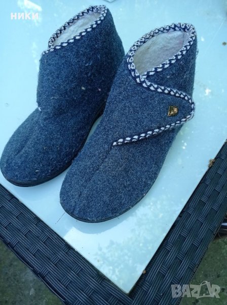 Домашни немски пантофи от вълна 611, снимка 1