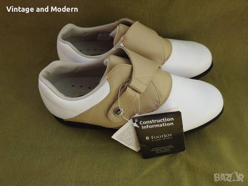 Дамски кожени голф обувки FootJoy номер 38, НОВИ с етикет, снимка 1