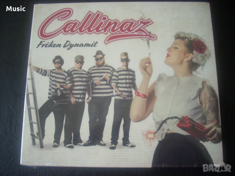 Callinaz ‎– Fröken Dynamit  - оригинален НОВ диск, снимка 1