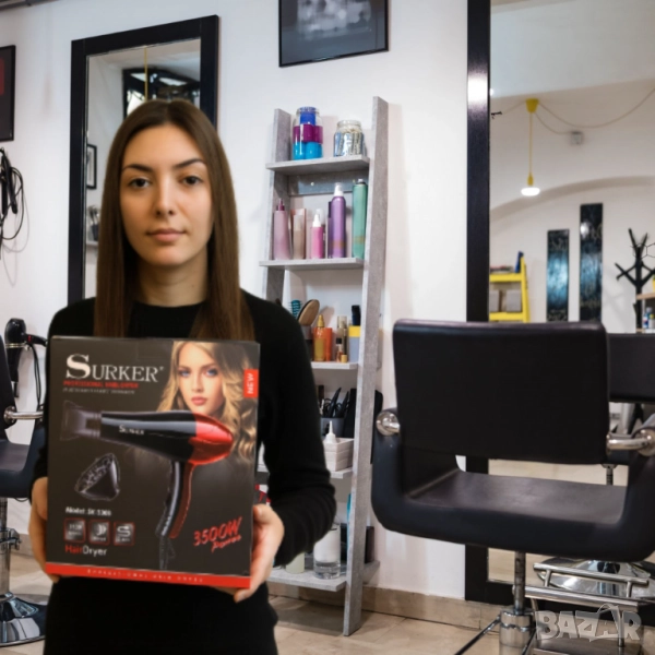 Професионален сешоар SURKER, SK-3303 – 3500W, снимка 1