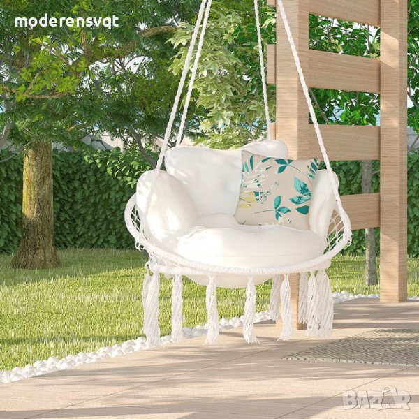 Висяща градинска люлка- хамак, снимка 1