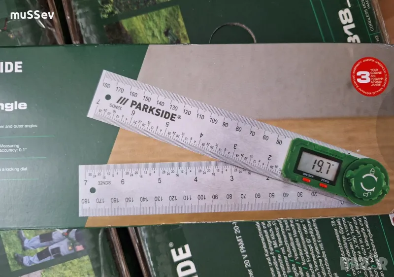 дигитален ъгломер на Парксайд , снимка 1