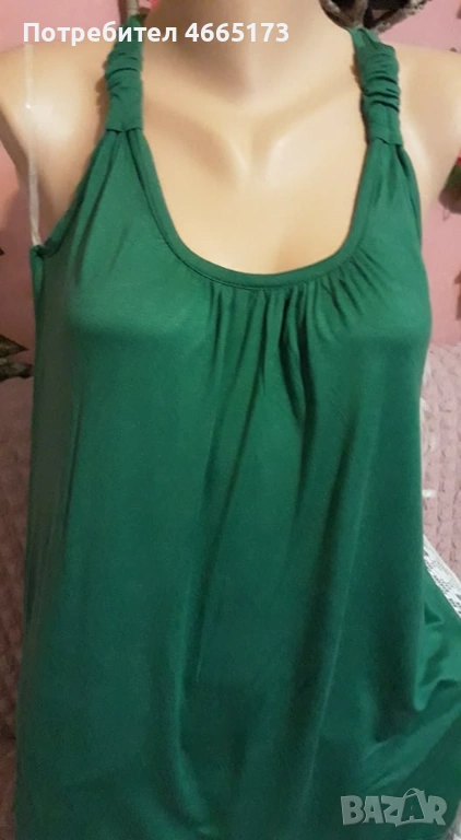 Forever Зелена Туника , снимка 1