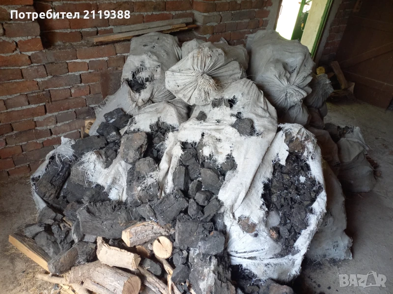 1 тон и 300 кг въглища съхранявани на сухо място, снимка 1