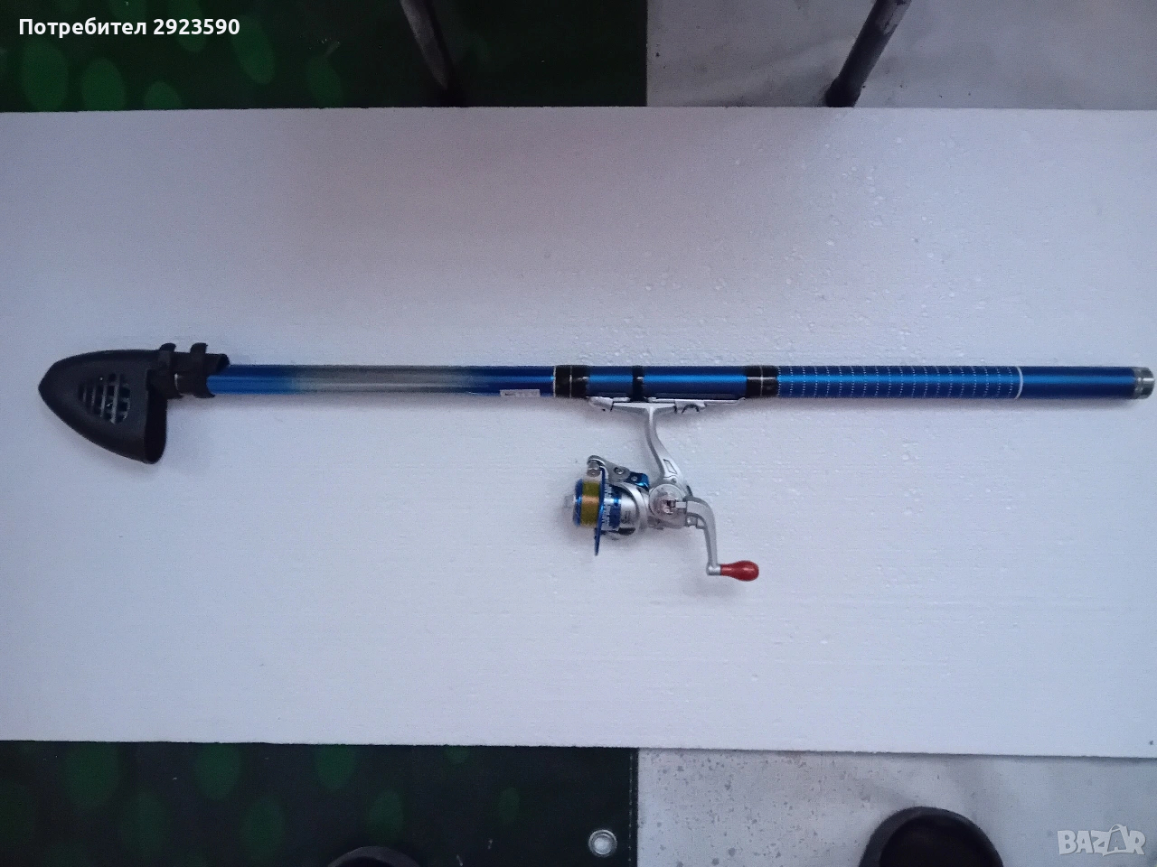 Пръчка за перо с малка макара, снимка 1