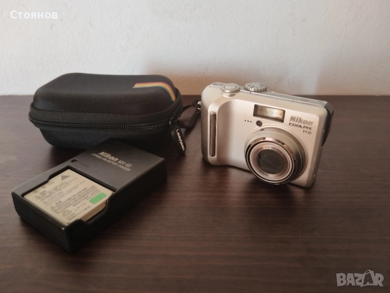 Nikon Coolpix P2 5.1MP Japan, снимка 1