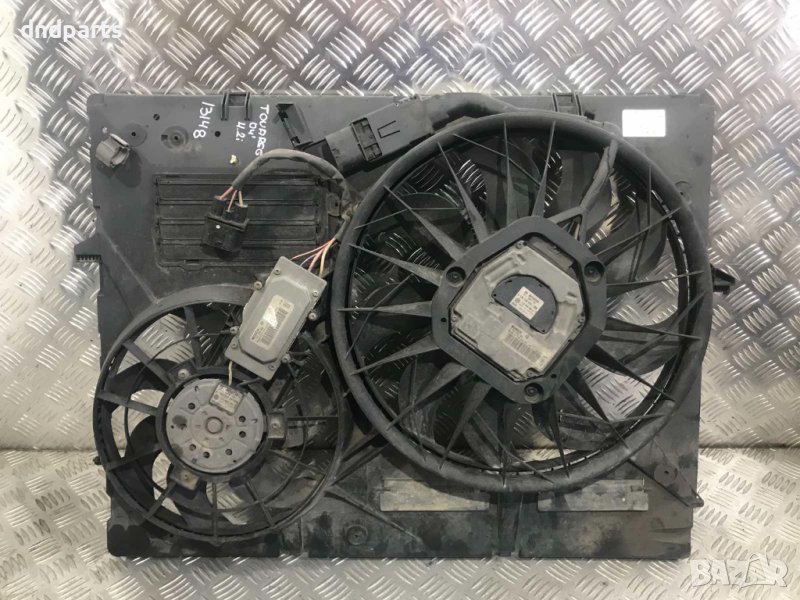 Охладителни перки VW Touareg 4.2i,2004г., снимка 1