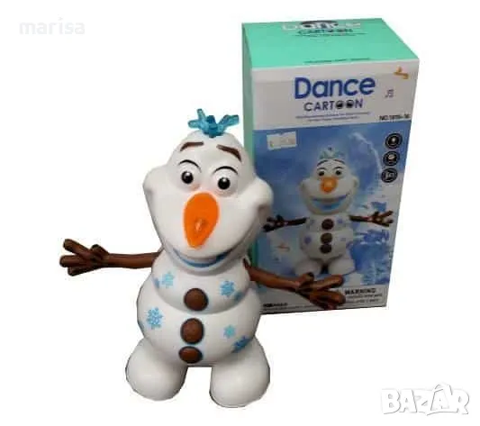 Танцуваща играчка Олаф, снежния човек от Frozen 01819, снимка 1