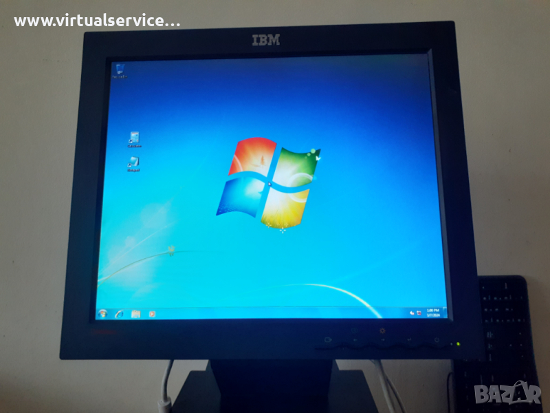 LCD 17" Mонитори IBM  (6м. гаранция) - 10лв, снимка 1