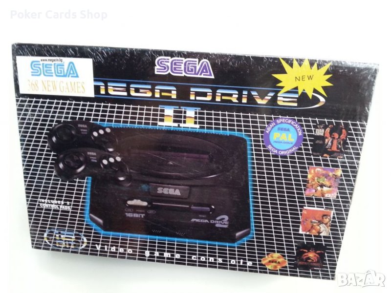 Чисто Нова SEGA MEGA DRIVE 2 Игрова Конзола в Други игри и конзоли в гр ...