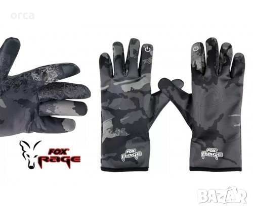 Зимни ръкавици FOX Rage Thermal Camo Gloves, снимка 1