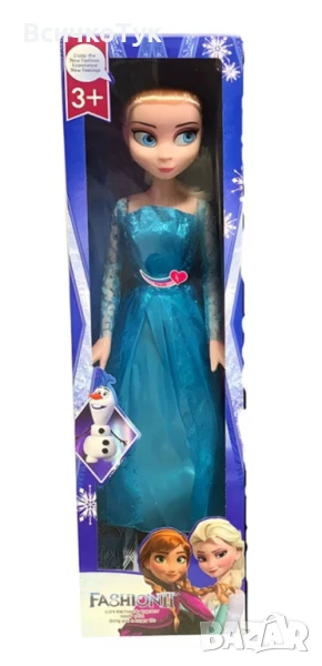 ✨Детска музикална кукла Принцеса (70 см.) - ЕЛЗА или АНА, снимка 1