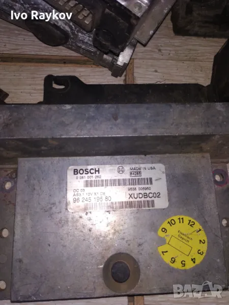 Компютър за PEUGEOT 406 1.9 TD ENGINE ECU 9624519580 0281001262., снимка 1