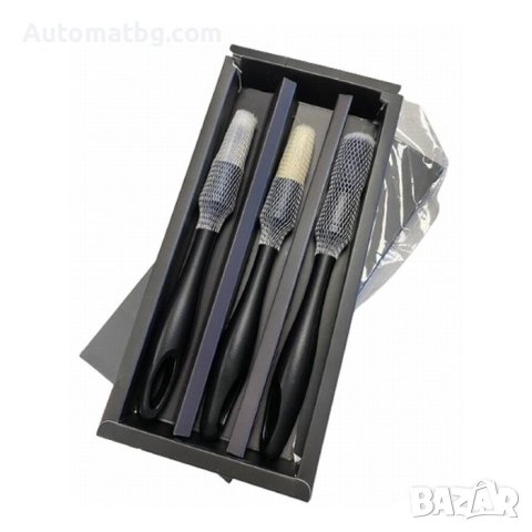 Комплект четки Automat, 3бр, За суха и мокра употреба, снимка 2 - Аксесоари и консумативи - 44465347