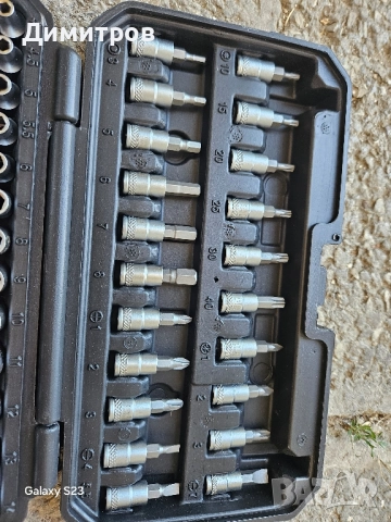 Гедоре Parkside 46 части,внос от Германия , снимка 6 - Куфари с инструменти - 51604134