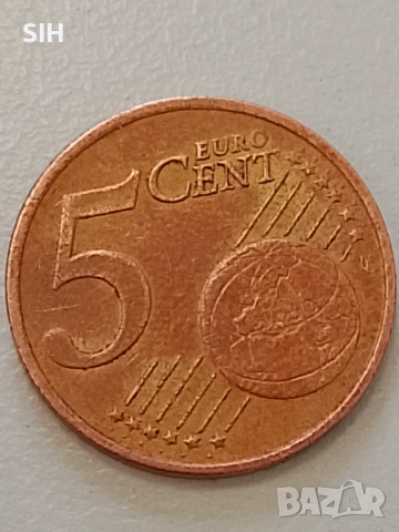 Евро монетa 5 цента