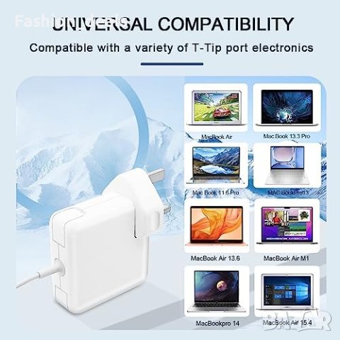 Ново зарядно устройство за лаптоп Mac Book Air 11 Стенен адаптер, снимка 2 - Захранвания и кутии - 42024795